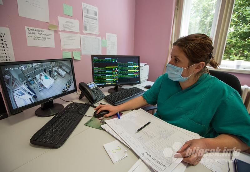 Dr. Ivana Krešić, anesteziolog - Video nadzor bolesnika u Izolacijskom bloku - Bljesak.info donosi 